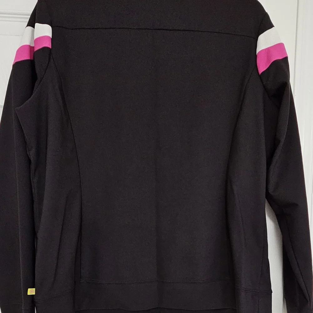 Made for Life Black and Pink Jacket and Pants with Color Blocking - Picture 4 of 8